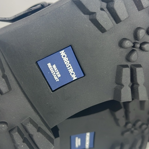 Macombs Water Resistant Moto Boot (Women) Sz 8.5 Black Leather NIB - Picture 8 of 11